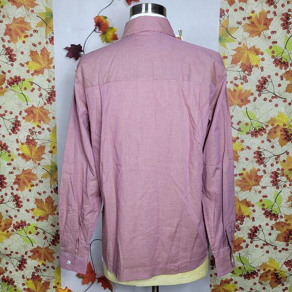 NWT Talbots Women's Red Plaid Relaxed Fit Classic Button Up Shirt Soft Size 6 - Picture 4 of 11